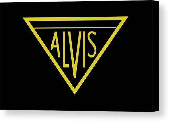 Alvis Logo - Alvis Logo Canvas Print / Canvas Art