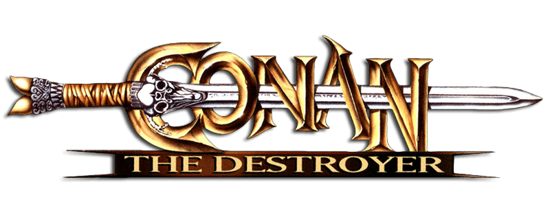 Conan Logo - Conan the Destroyer | Movie fanart | fanart.tv