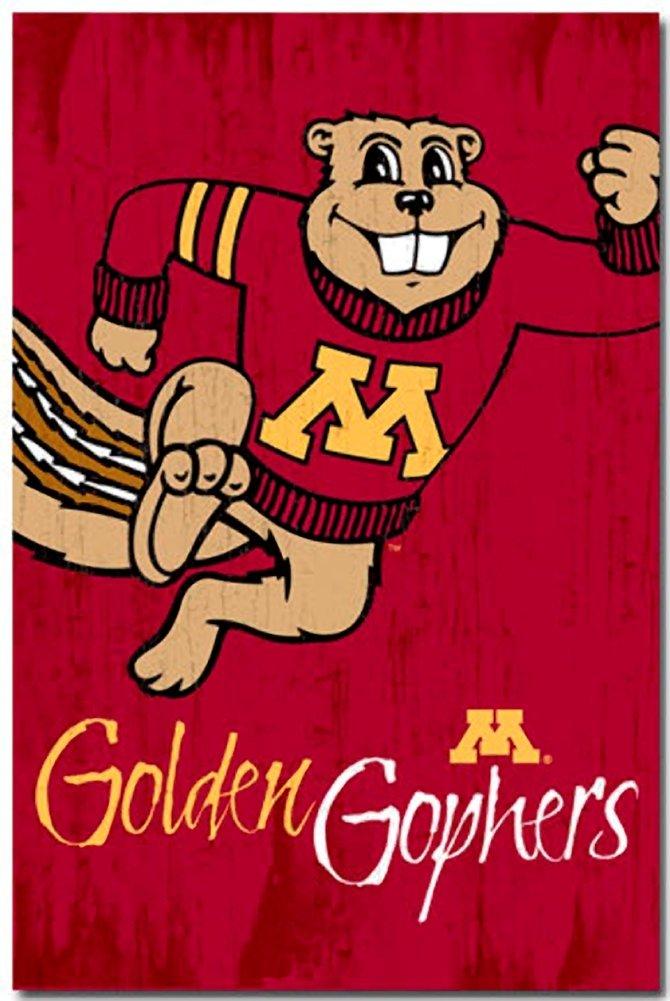 Gophers Logo - University of Minnesota Golden Gophers Logo 13 Wall Poster