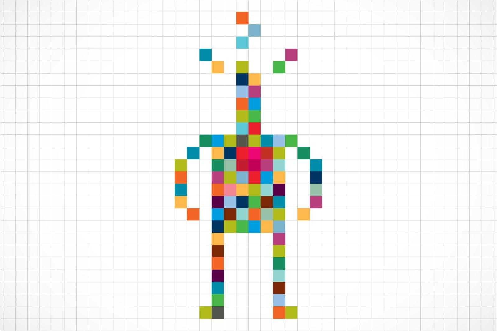 Smartwool Logo - The Branding Source: Gridded knit man for Smartwool