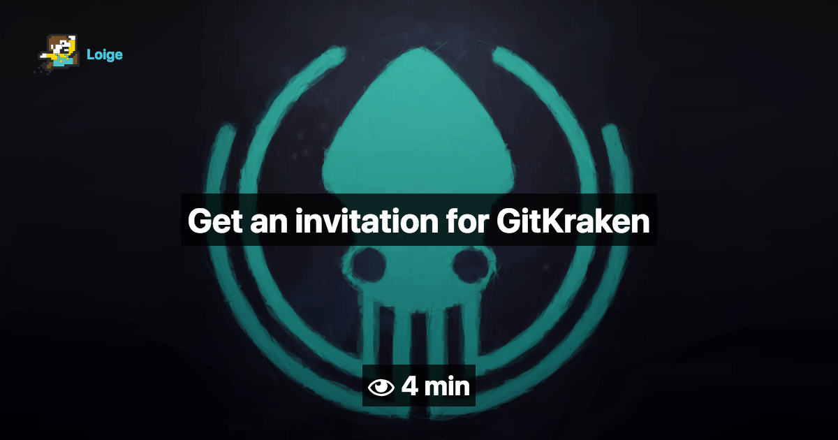 Gitkraken Logo - Get an invitation for GitKraken