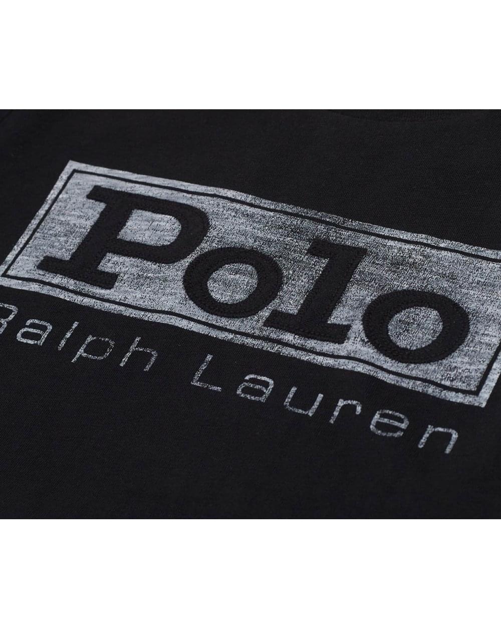 Felt Logo - Womens Polo Ralph Lauren Felt Logo T Shirt