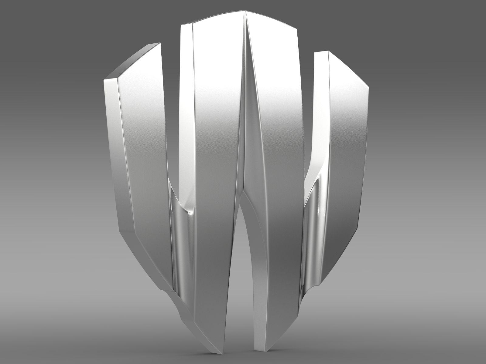 Lykan Logo - W Motors Lykan Hypersport logo 3D Model