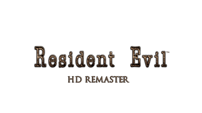 Remastered Logo - Resident Evil : Remastered logo