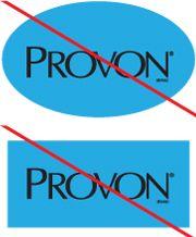 Provon Logo - PROVON Logo Standards — GOJO Brand Standards