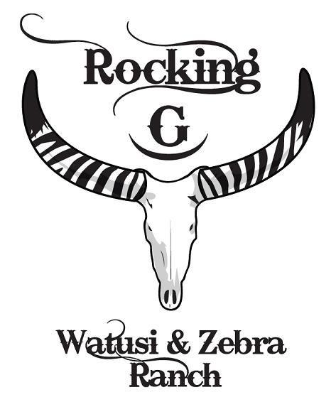 Watusi Logo - Rocking G Watusi and Zebras For Sale in Utah