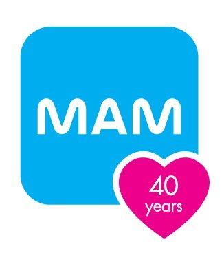 Mam Logo - MAM 40 Years Logo