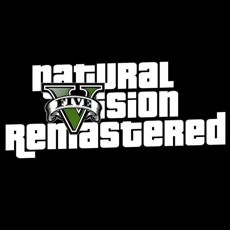 Remastered Logo - GTA 5 Natural Vision Remastered Logo Mod