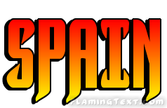 Spain Logo - Spain Logo. Free Logo Design Tool from Flaming Text