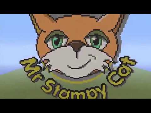 Stampy Logo - Stampy Cat Logo Speed Build - YouTube