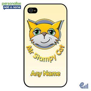 Stampy Logo - Stampy Cat PERSONALISED Hard Case for iPhone Gift Birthday Kids t