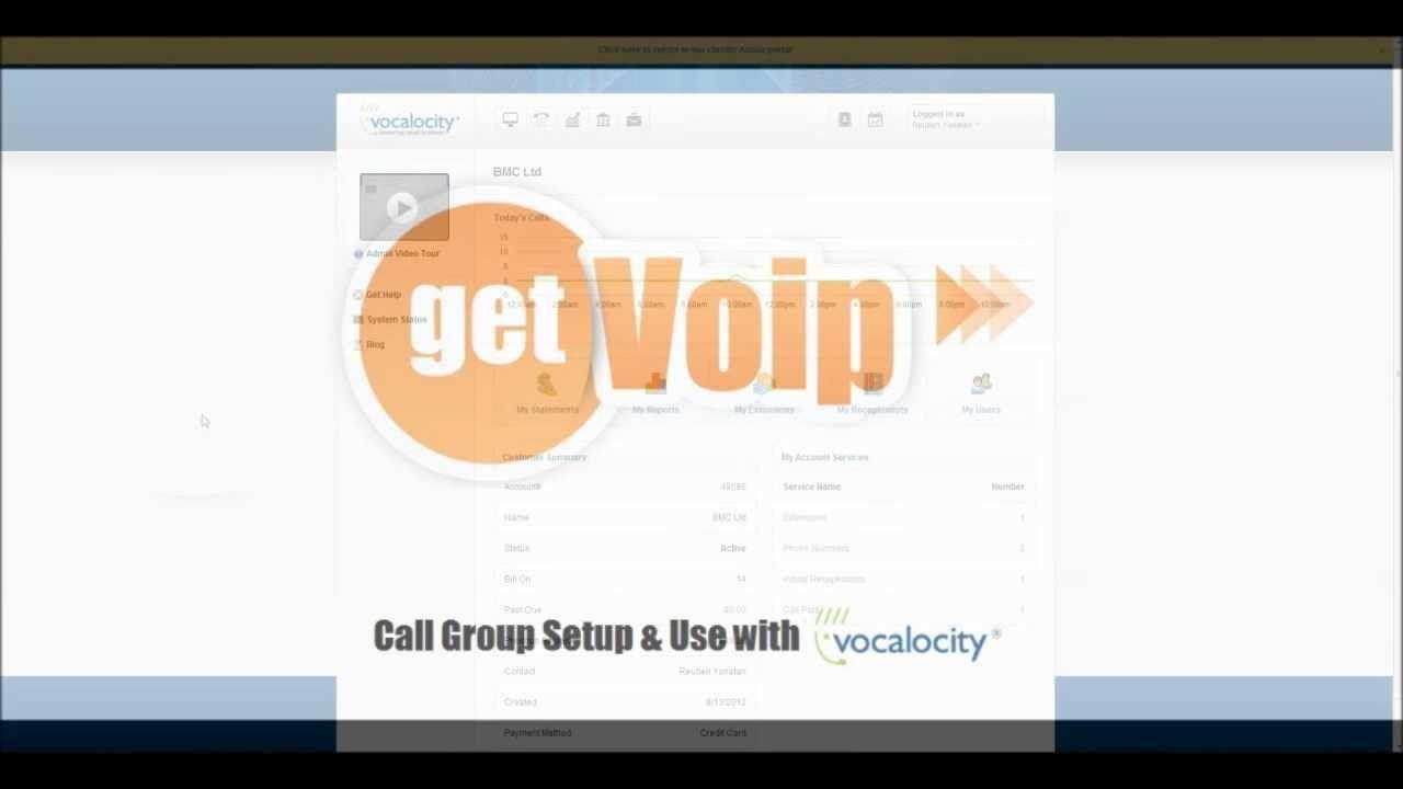 Vocalocity Logo - Vocalocity Call Groups: Setup & Use - YouTube