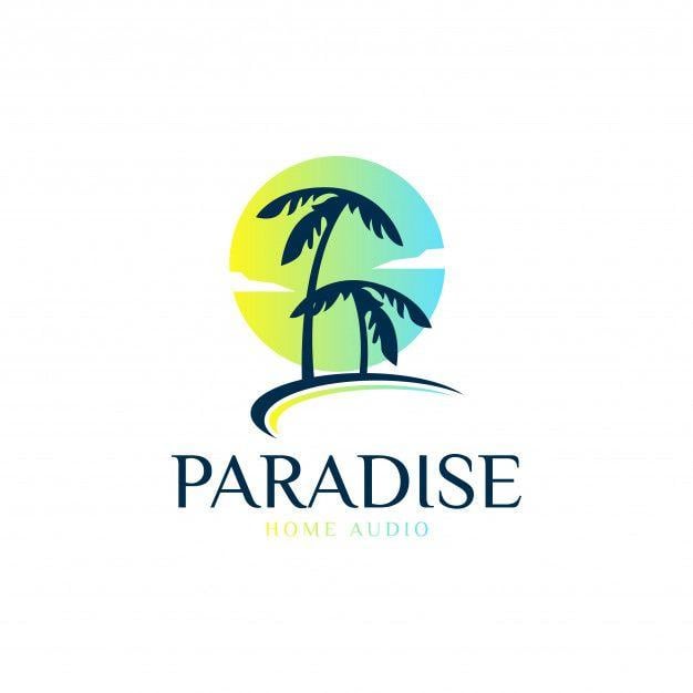 Paradise Logo - Beach paradise logo Vector | Premium Download