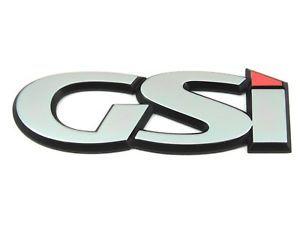 GSI Logo - Genuine New VAUXHALL GSI BOOT BADGE Opel Emblem For Astra G & Zafira