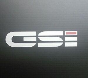 GSI Logo - Exterior Vinyl Graphics For Vauxhall Opel Astra GSI / 16v (GSI Logo ...
