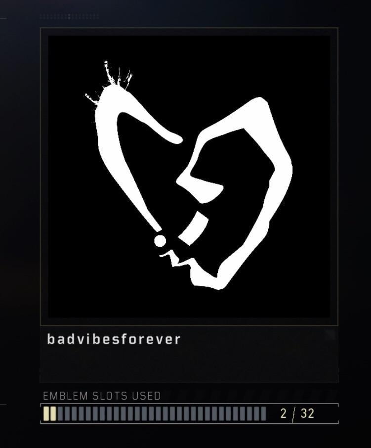 XXXTentacion Logo - My X BO4 emblem #4months : XXXTENTACION