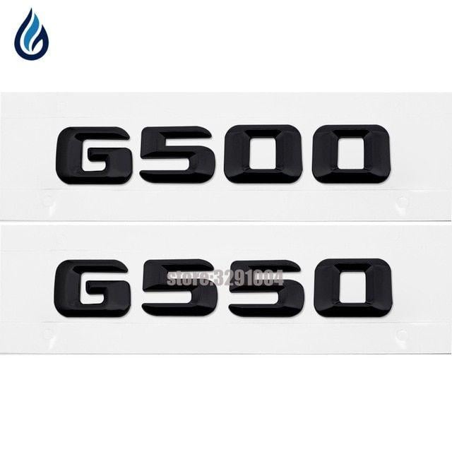 G500 Logo - For Mercedes Benz G Series W460 W461 W463 G500 G550 Car Rear