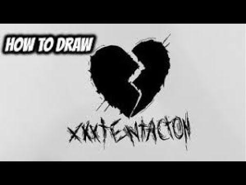 XXXTentacion Logo - How to Draw XXXTentacion Logo easy - YouTube