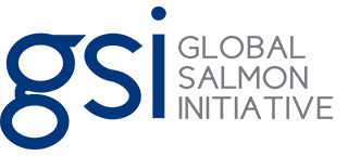 GSI Logo - A proud member of the Global Salmon Initiative