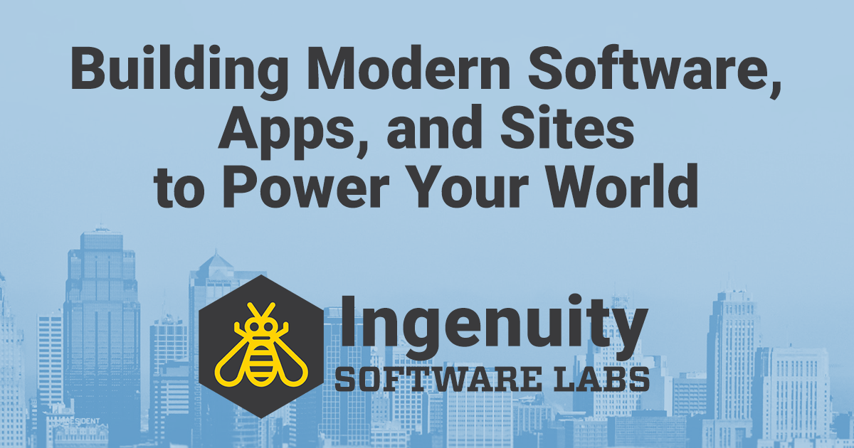 Ingenuity Logo - Custom Software Development - Ingenuity Software Labs - Albuquerque