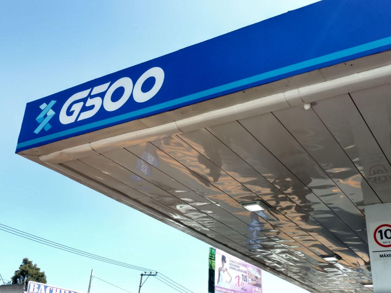 G500 Logo - Inauguración de la primera conversión de gasolinera PEMEX a formato