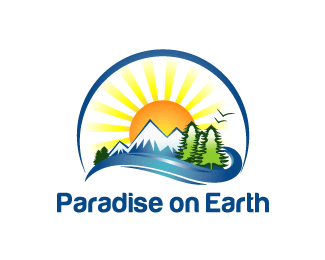Paradise Logo - Paradise on Earth Designed
