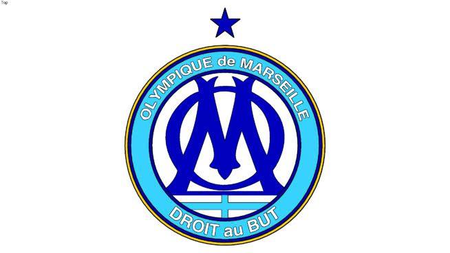Marseille Logo - Logo Olympique de Marseille | 3D Warehouse