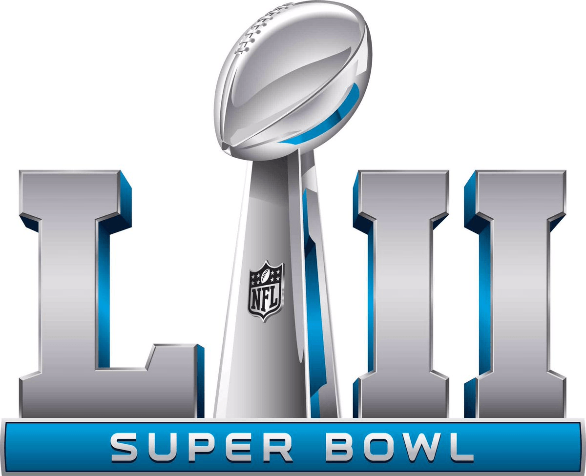52 Logo - Super Bowl Primary Logo - National Football League (NFL) - Chris ...