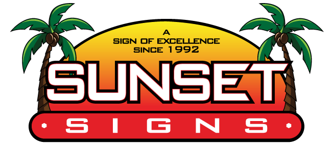 Signs Logo - Sunset Signs • Quality Signage Manufacturing For Over 25 Years