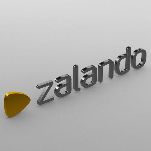 Zalando Logo - 3D model zalando logo