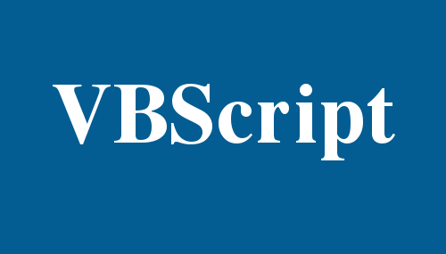 VBScript Logo - Handy vbscript functions for dealing with zip files and folders