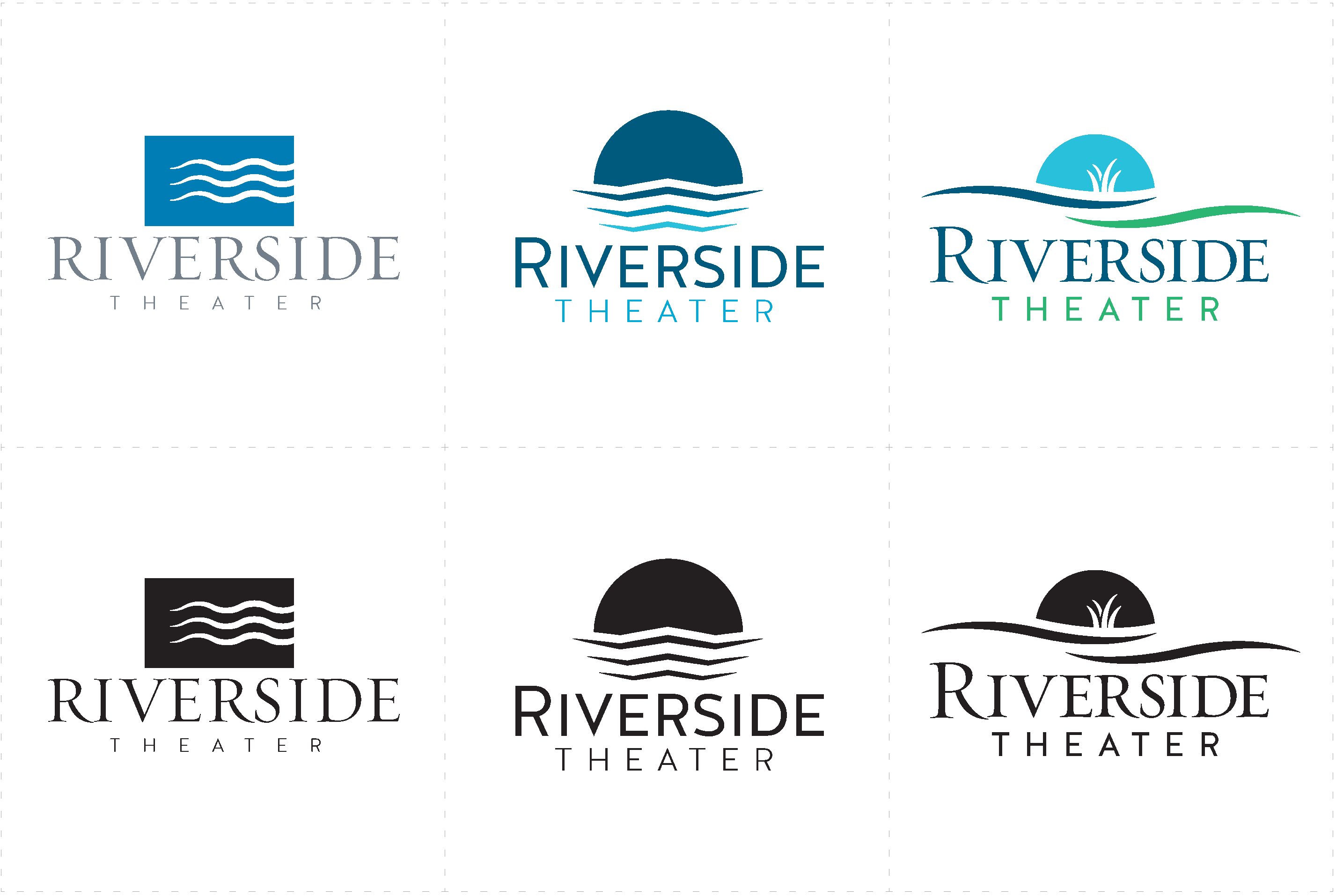 Riverside Logo - Riverside Theater Logo Concepts