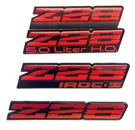 IROC Logo - Dash Emblem, 82-89 Camaro Z28 / IROC-Z, Used, Select Application ...