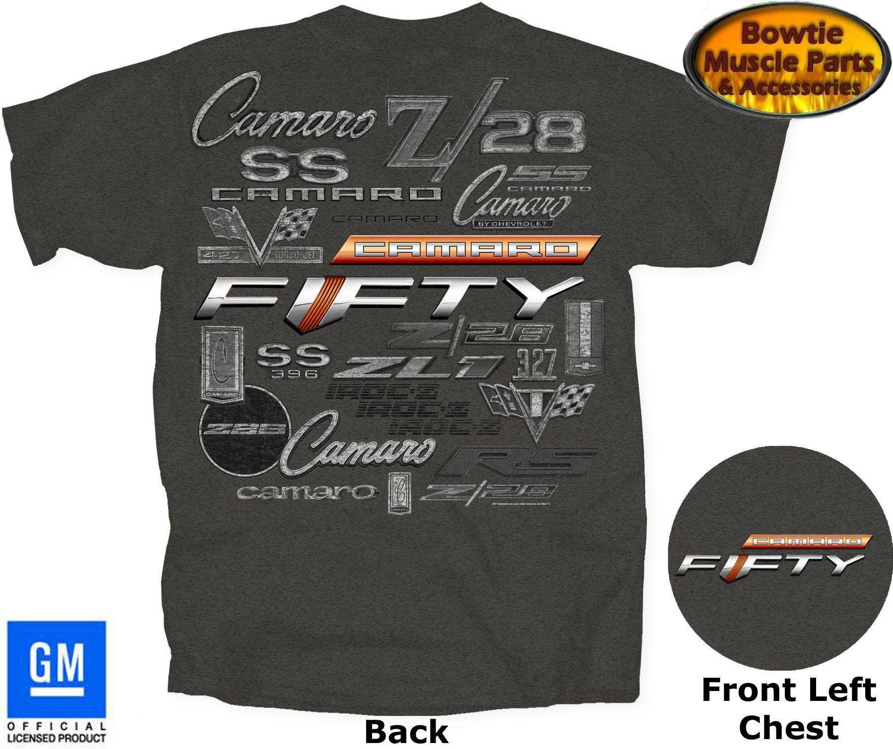 IROC Logo - 1967 2017 CAMARO FIFTY SS Z28 IROC-Z ZL1 RS LOGO T-SHIRT 68 69 70 78 ...