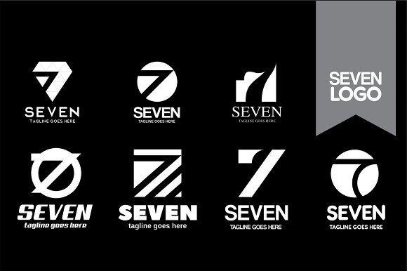 Seven Logo - Number Seven Logo ~ Logo Templates ~ Creative Market