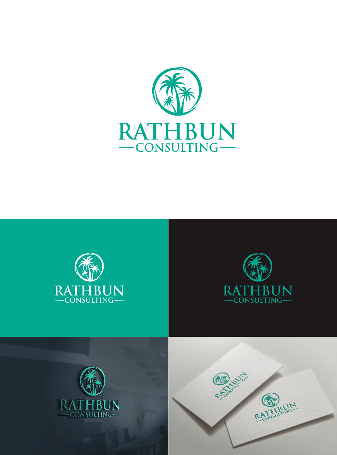 Consulting Logo - Serious, Elegant, Management Consulting Logo Design for Rathbun ...
