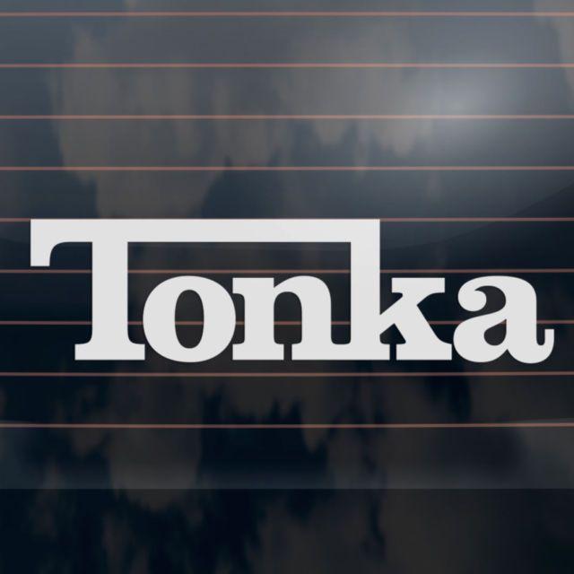 Tonka Logo - Tonka Logo Car Sticker 330mm