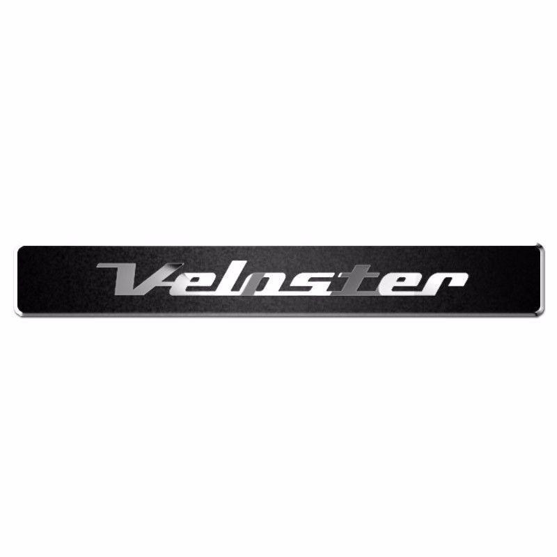 Veloster Logo - Belt Logo Point Garnish Black Edition for 2012 - 2015 HYUNDAI ...