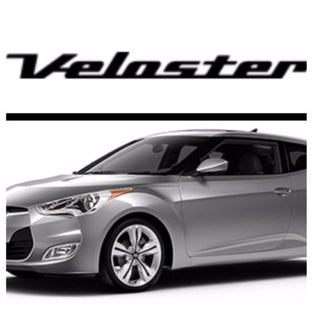 Veloster Logo - Hyundai Veloster Windshield Banner Decal 36