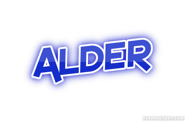 Alder Logo - United States of America Logo | Free Logo Design Tool from Flaming Text