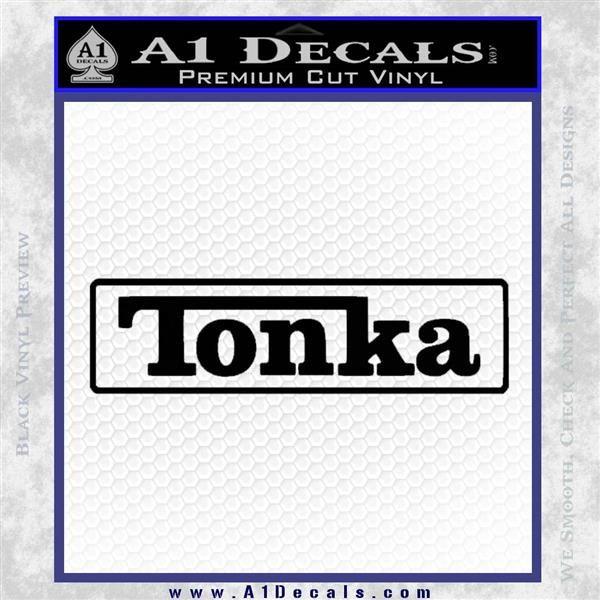 Tonka Logo - Tonka Logo Decal Sticker A1 Decals