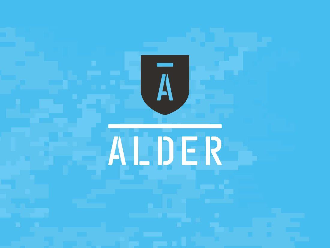 Alder Logo - Steven Kiger Design. Utah Graphic Designer, App Creator