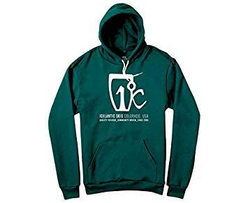 Icey Logo - Icelantic Ski Suits Icey Logo Hoodie, Forest: Amazon.co.uk: Sports ...