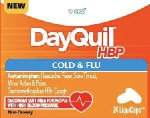 Dayquil Logo - Vicks DayQuil HBP Cold & Flu Side Effects in Detail - Drugs.com