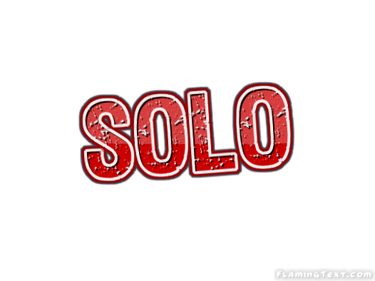 Solo Logo - Solo Logo. Free Name Design Tool from Flaming Text