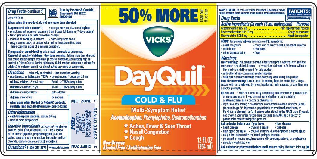 Dayquil Logo - VICKS® DayQuil® COLD & FLU