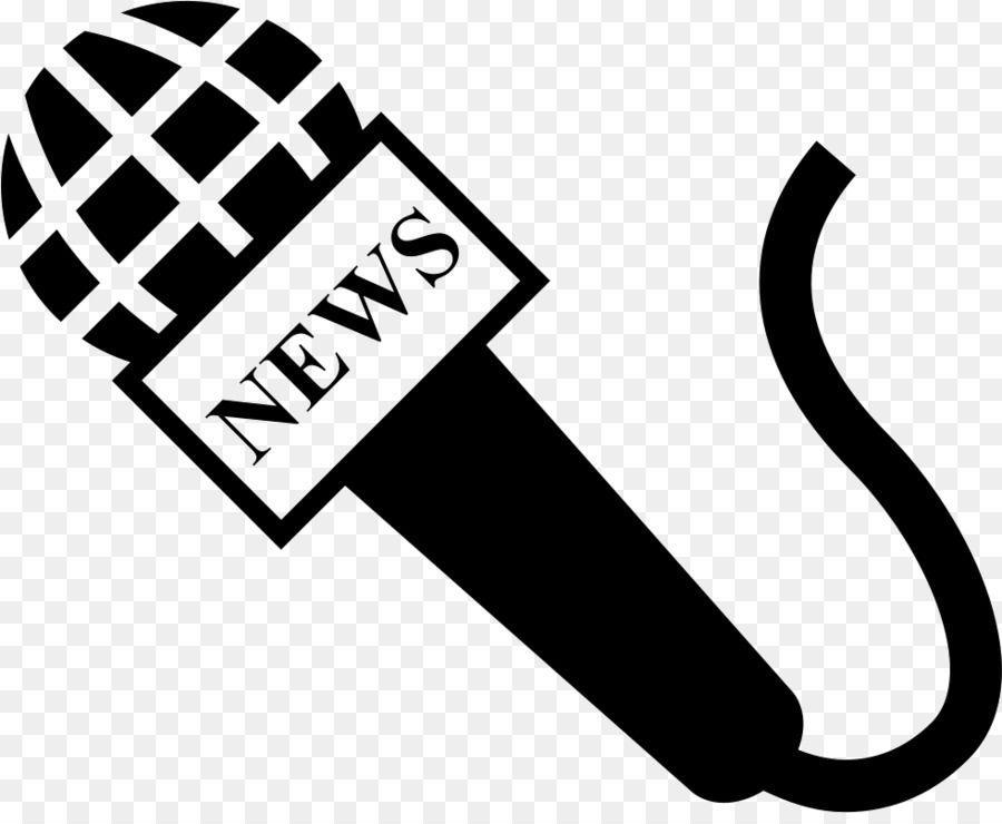 Presenter Logo - Journalist Newspaper Microphone News presenter Clip art