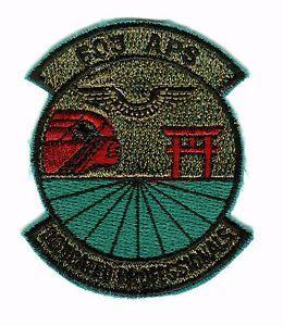 603rd Logo - USAF PATCH APS AERIAL PORT SQUADRON SUBDUED:az11 2