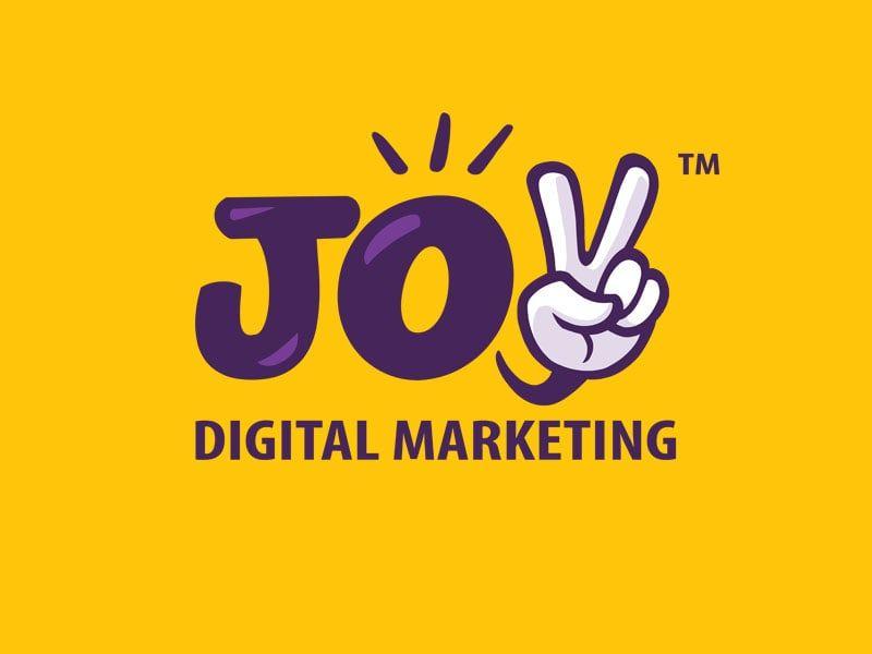 Joy Logo - Joy brand identity: logo design and mascot design
