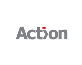 Action Logo - Action Designed